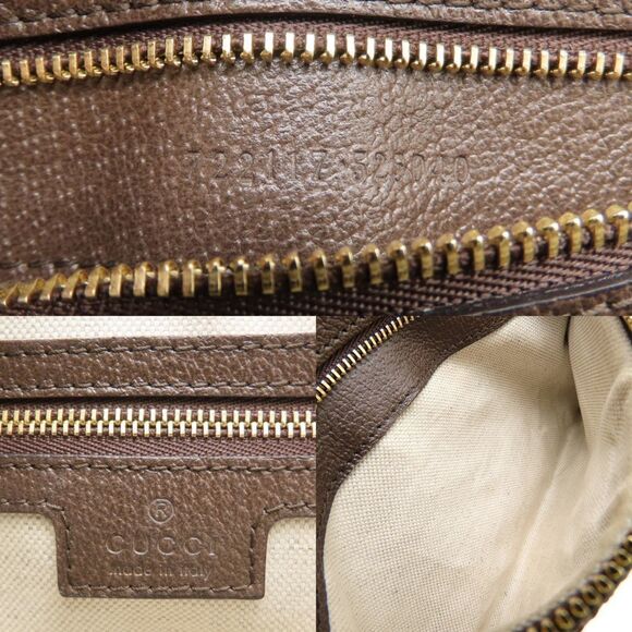 GUCCI Brown Leather Shoulder Bag - Picture 8 of 10